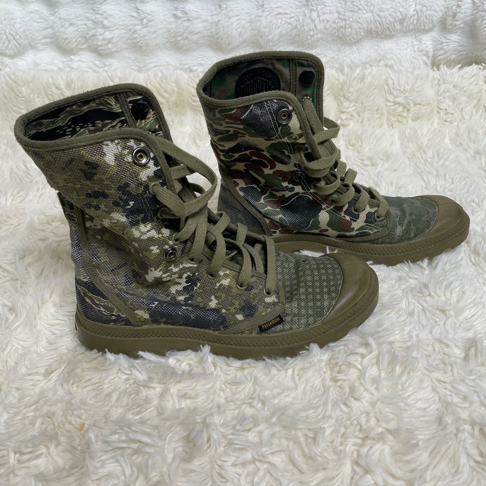 Palladium Billionaire Boys Club Camo Boots